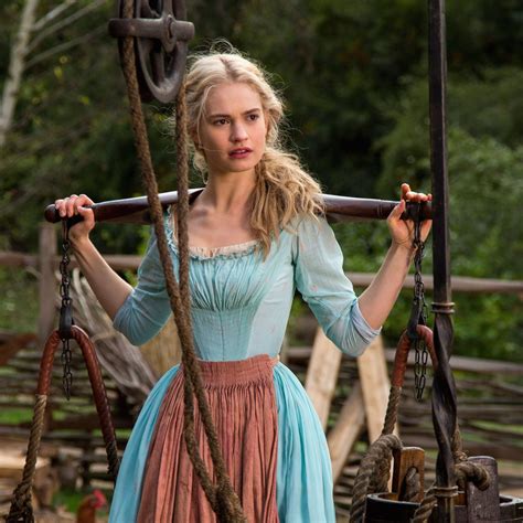 lily james cinderella